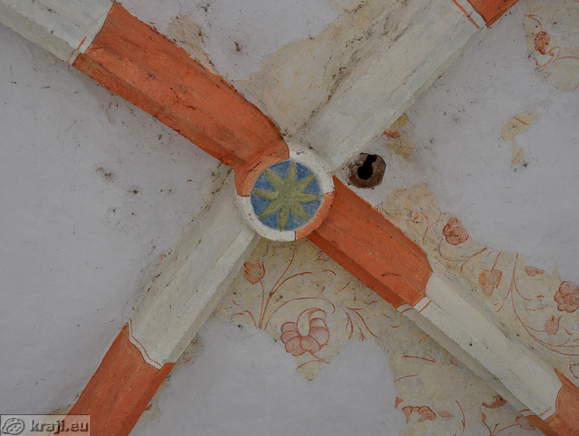 Strop pri vhodni veži