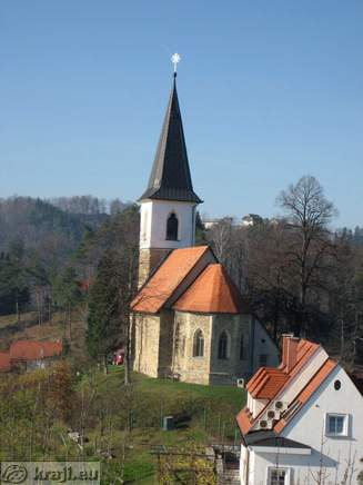 Cerkev sv. Miklavža na Miklavškem hribu nad Celjem