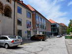 Muzejsi trg Square - Muzejski trg Square with Public library Celje 