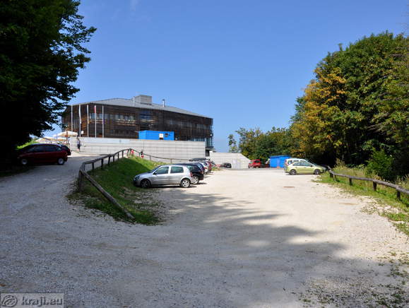 Parking area at Celjska koca