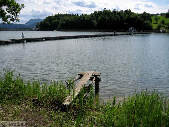 Pogled na južno stran jezera