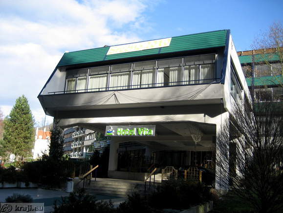 Entrance into Hotel Vita