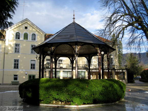 Spa Park <br> Pavilion near Spa centre