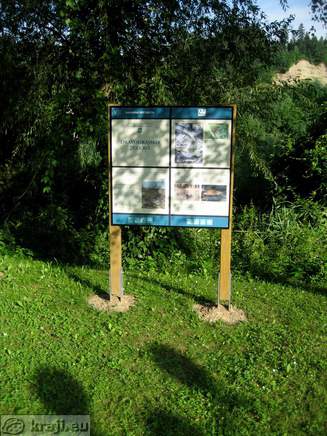 Informativna tabla o Dravograjskem jezeru