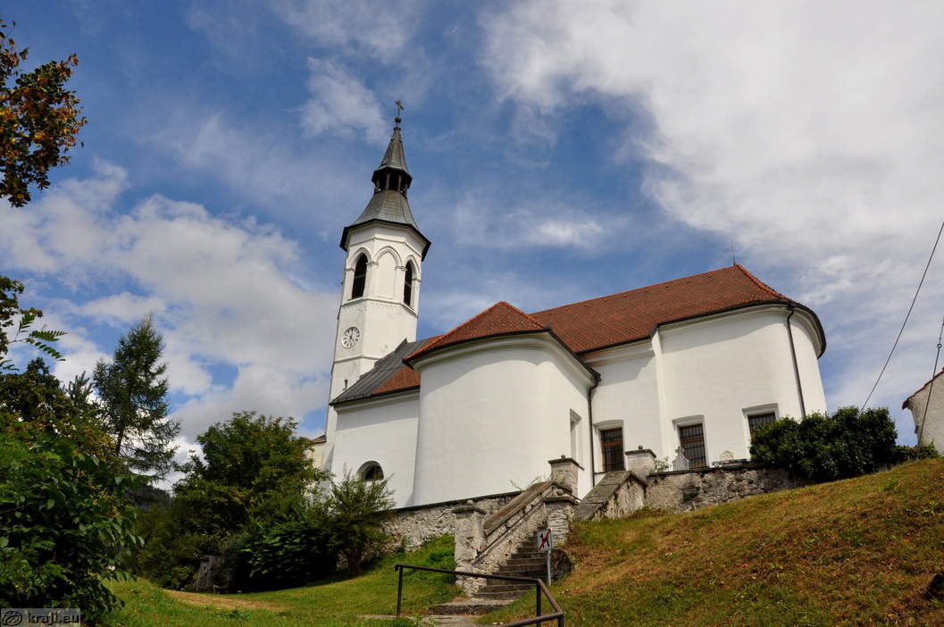 Ljubno ob Savinji  -  Kirche der Mutter Gottes