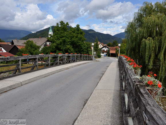 Road through Ljubno ob Savinji