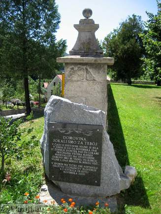 Memorial plate for 2nd World War