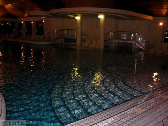 Inside pool in Welness Centre Termalija