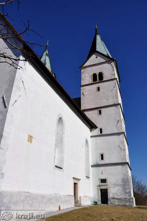 One of the church towers