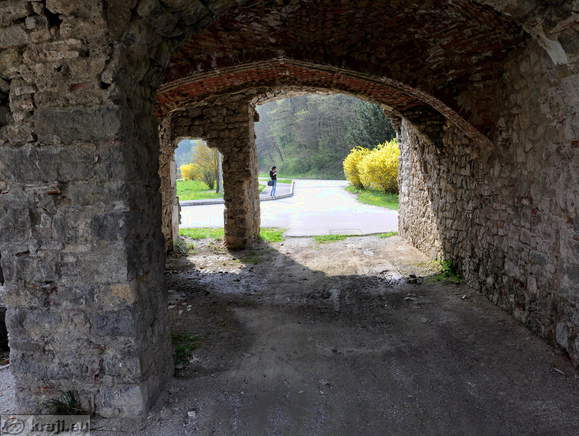 View from the passage