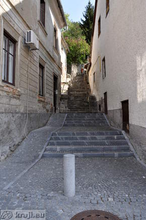 Stairs to the Tabor Castle