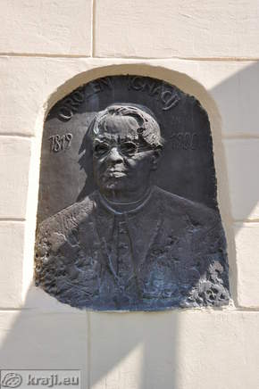 Image of Ignacij Orozen on the birth house