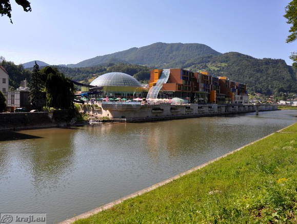 Thermana Park Lasko at the Savinja River