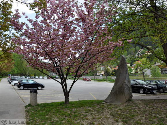 Parking area between the Cultural Centre