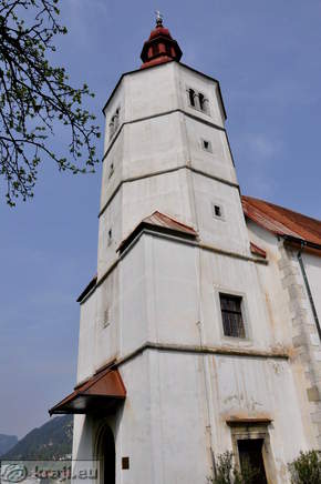 Poznogotska cerkev na Marija Gradcu