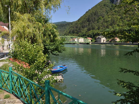 Reka Sava in Star železni most