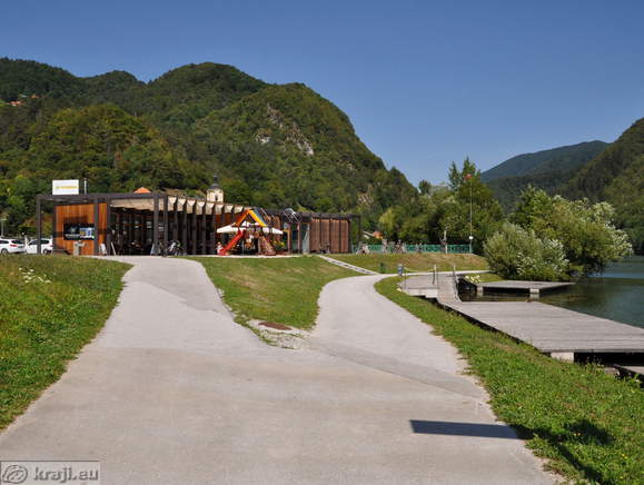 Začetek učne poti Savus pri TRC Savus