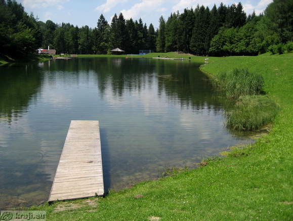 Southern side of lake