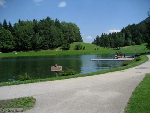 Path around lake