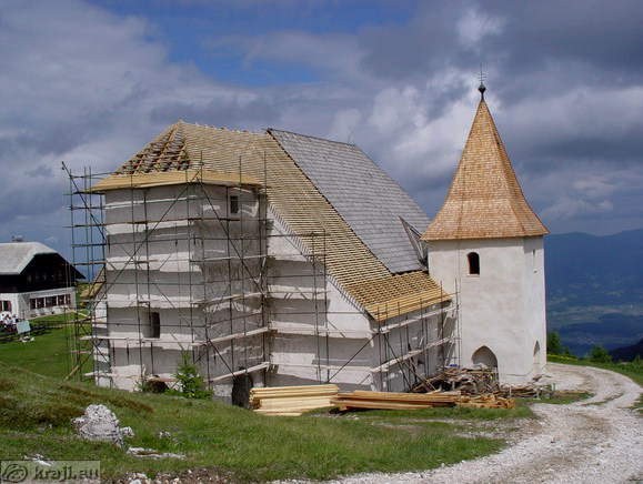 Cerkev sv. Uršule  - obnovitvena dela