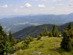 Golte - Alpine Garden <br> View from Golte 