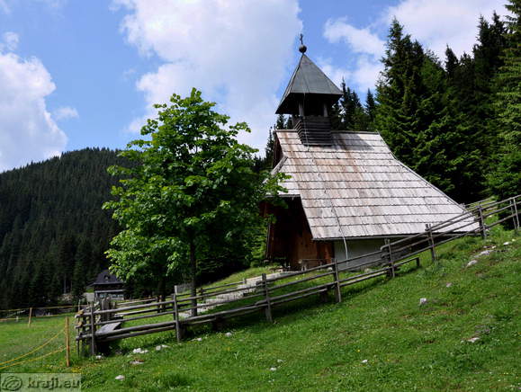 Chapel of Jesus the Good Shepherd from side