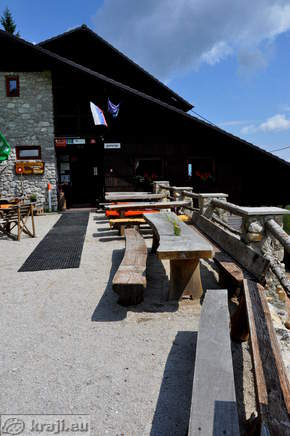 Golte - Mozirska koca Berghütte