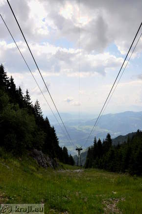 Golte - Pendelseilbahn Zekovec
