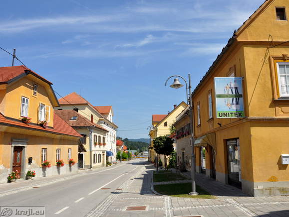 Start of the street Na trgu