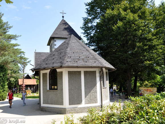 Mozirski gaj - Kapelle von Hl. Valentina