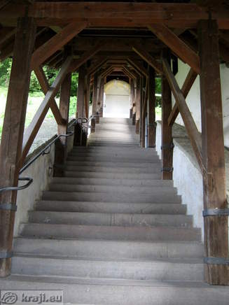 Stony stairs to the monastery