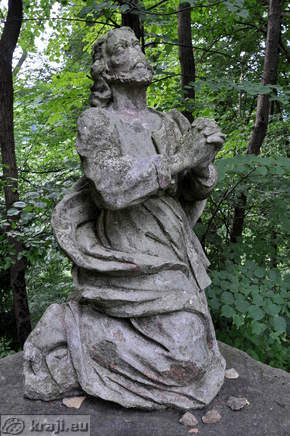 Christ on the knees Christ on the knees