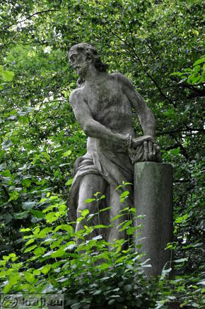 Baroque statue of Christ Baroque statue of Christ