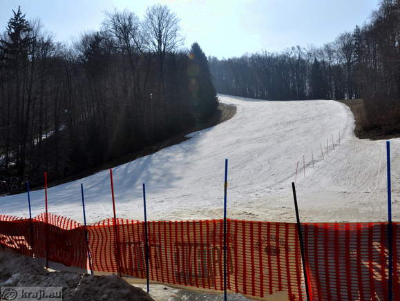 View of the Ski slope Janina