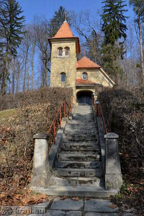 Stairs to the Saint Anne Chapel