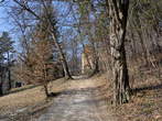 Saint Anne Chapel - View to the Saint Anne Chapel from the path to the sporting centre in Rogaska Slatina 