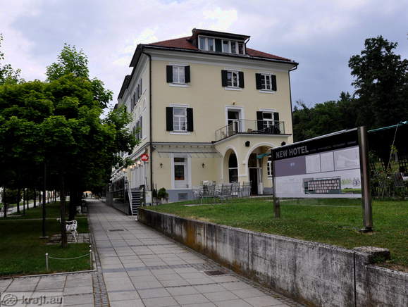 Hotel Slatina at Rogaska Riviera promenade