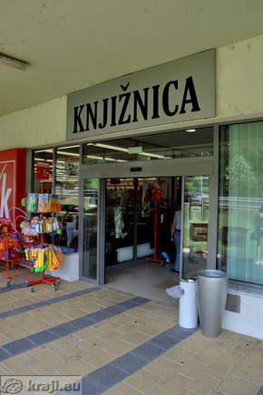 Entrance into the public library