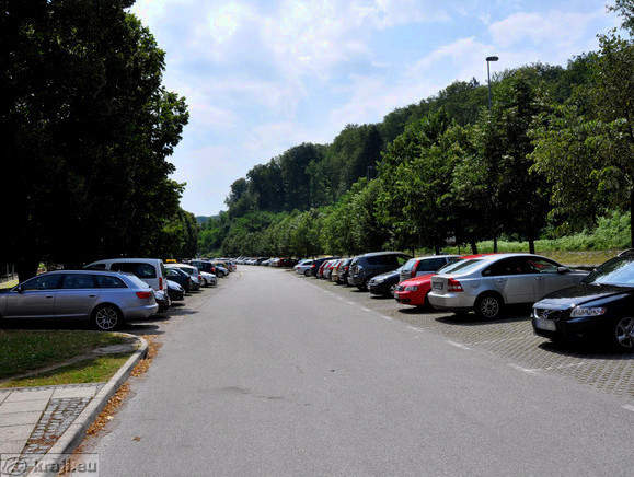 Parking area at Rogaska Riviera