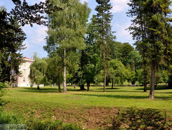 View to the promenade leading to the Rogaska Riviera