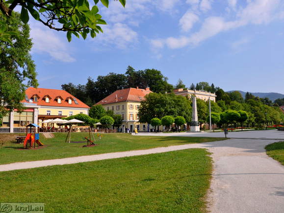 European platform in Rogaska Slatina