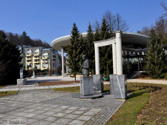 Kidric Monument at Drinking Hall and Medical Center
