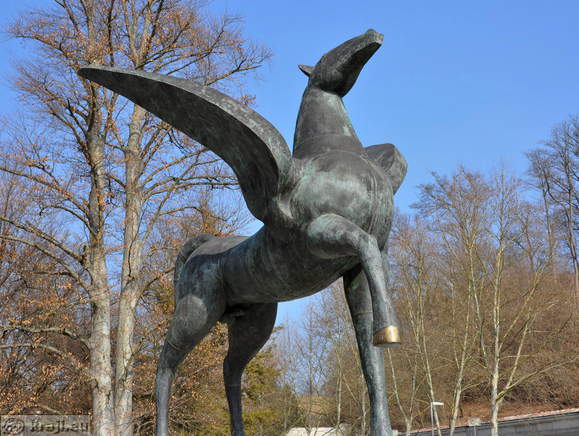Pegasus with the golden hoof