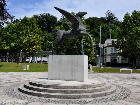 Pegasus Monument in Rogaska Slatina