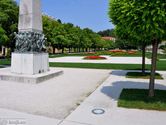 Rogaska Slatina - Denkmal für die Gefallenen im Zweiten Weltkrieg