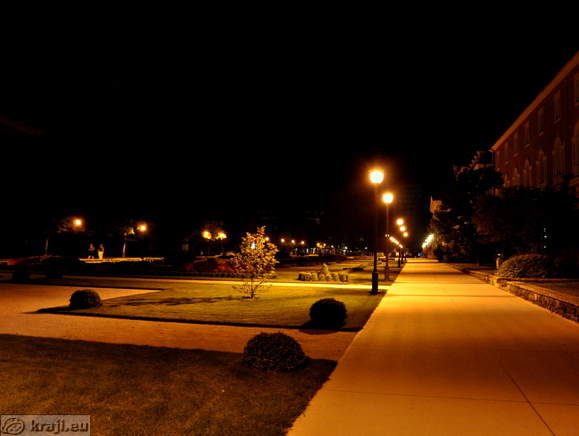 Promenade at night