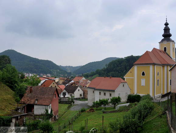 Rogatec with a Church of St. Bartholomew