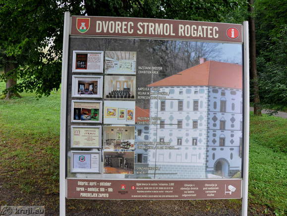 Info karta - Dvorec Strmol Rogatec