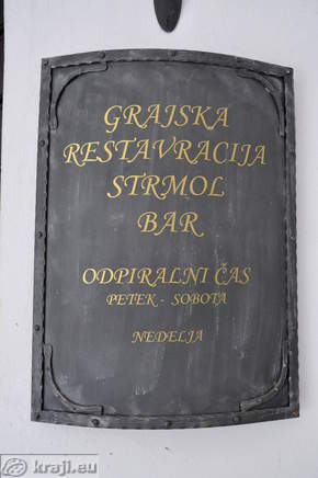Grajska restavracija Strmol