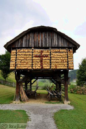 Drying Rack in the Open Air Museum Rogatec